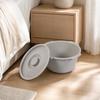 PP Plastic Bedside Commode Pan Lightweight Container Hygienic