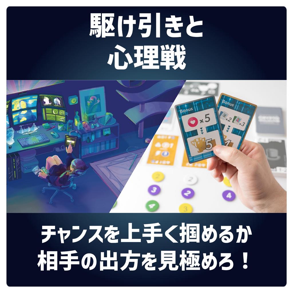 Crypto Collector (Japanese) Board Game, Card Game, 45 Minutes, 1-4 Players, Adult, Easy, Fun, Competitive