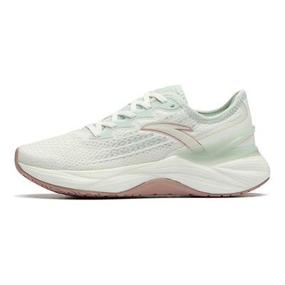 Chuang 2.0 Summer Edition Mesh Cushioning Breathable Low-Top Running Shoes Women Sneaker White Gray Green 122225586S-4