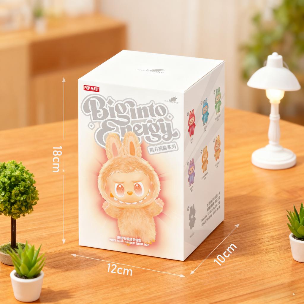 POPMART Labubu The Monsters Series Blind mystery Box Random Big into Energy Doll Vinyl Pendant Collectible Plush Toy Figure Gift