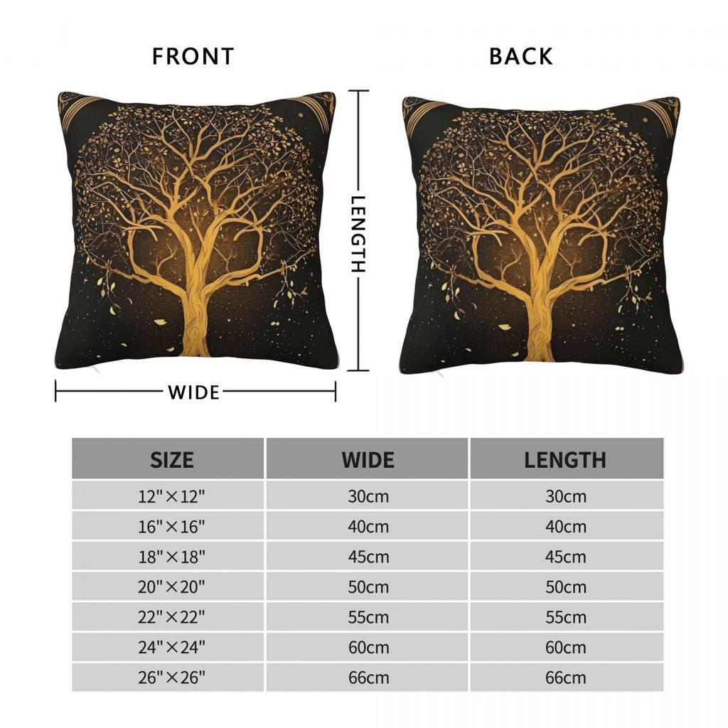Origin Tree L-Lords Of The R-Rings Pillow Cover Soft Pillow Case Cushion Cover Novelty Pillowcases For Wedding Party Home Decor