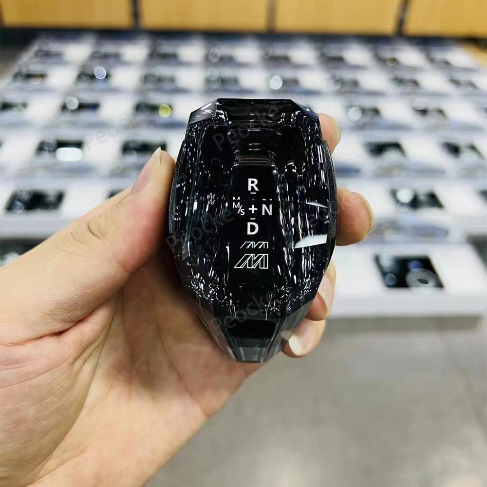 Crystal Gear Shift Knob Short Rod Type For BMW F33 F34 F36 F26 F20 F30 F22 F23 iX3 G08 G12 G32 G02 F18 F10 G30 Gearbox Handle