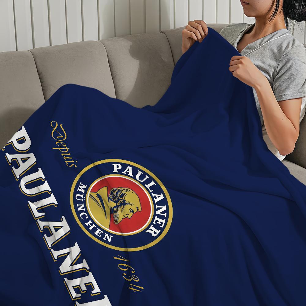 P-Paulaner München Decke für weiche Überwurfdecke für Picknick Bett Sofa Haus Schlafzimmer Gemütlich Warm Bequem