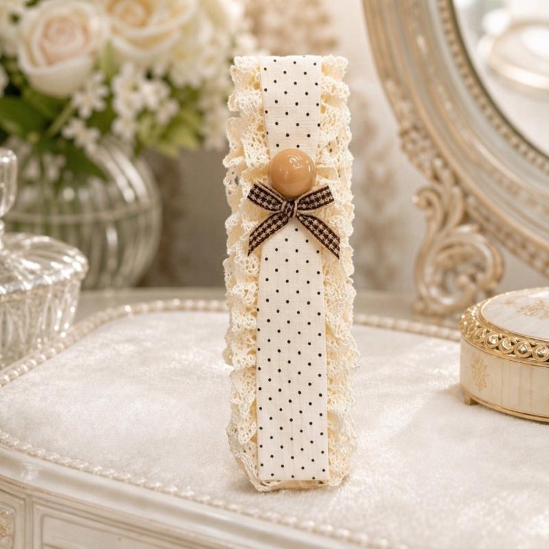 Knitting Colorful Flower Print Magic Tape Headband For Women Girls Sweet Hair Ornament Headwear Headband Hair Accessory