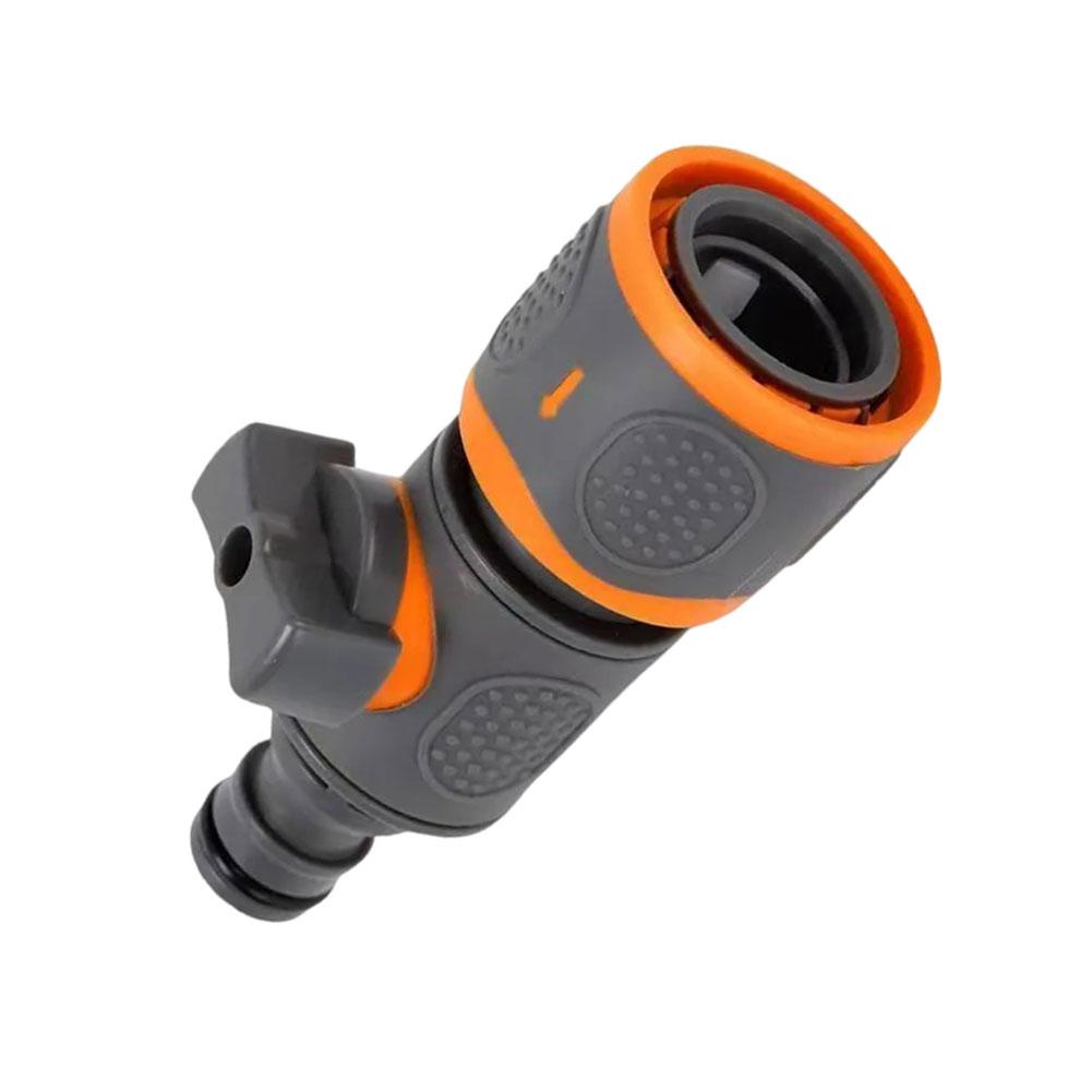 Integrated Flow Control Valve Garden Hose Adapter Leak-free Connection