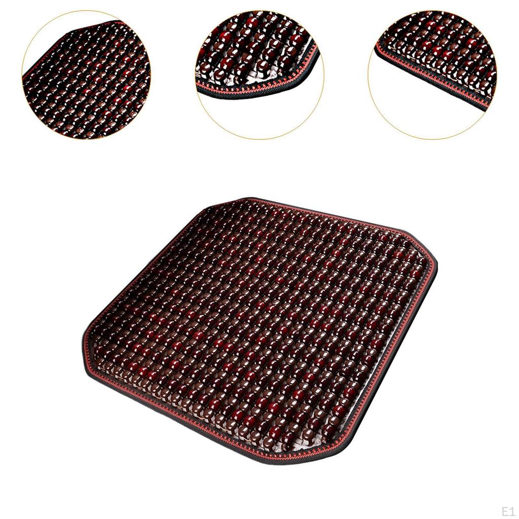 Beaded Wooden Seat Cover for Vehicle