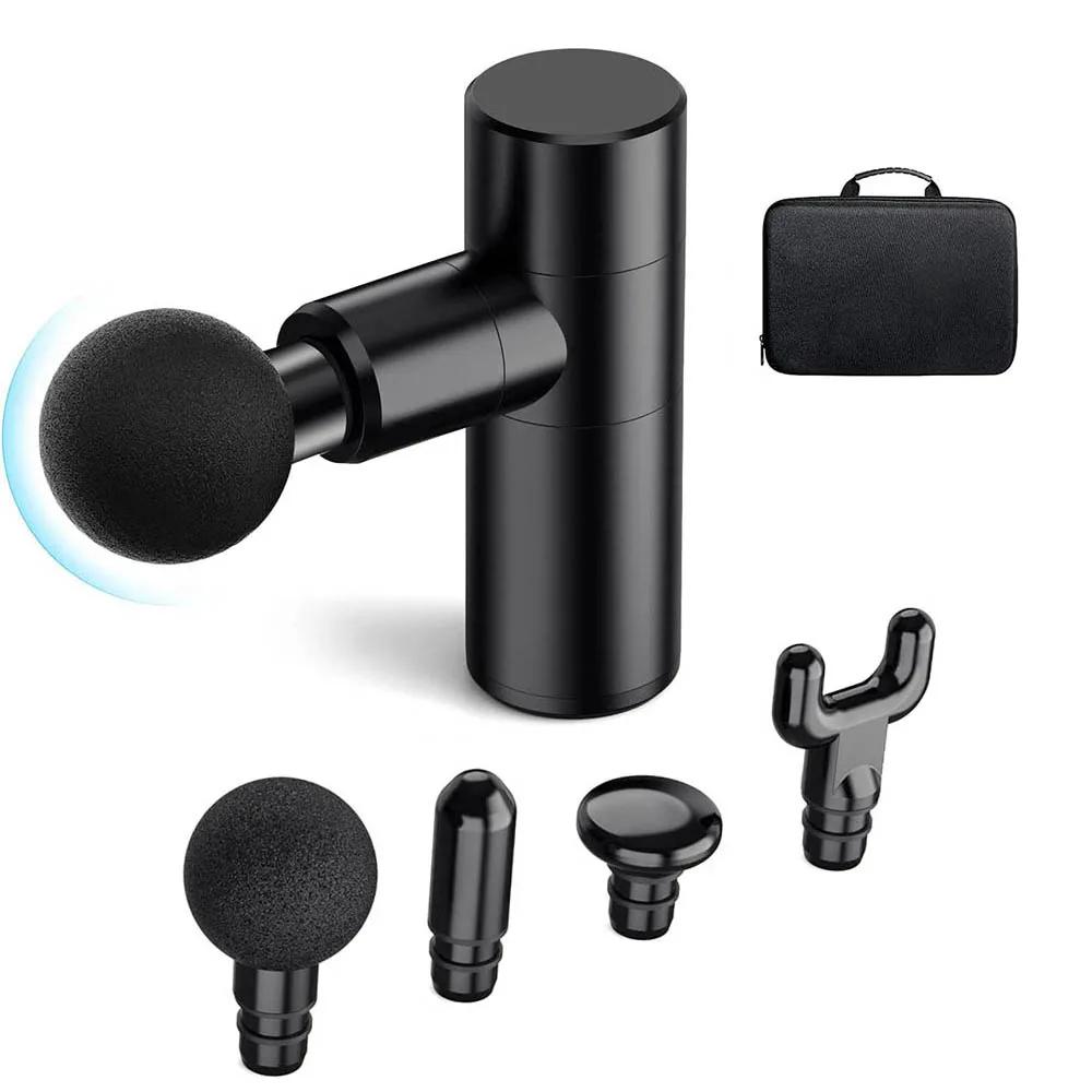 Aluminum Alloy Mini Fascia Gun Household Small Fitness Massage Gun for Deep Relaxation of Muscles and Relief of Fatigue