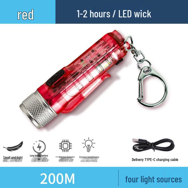 USB Rechargeable Mini Camping Lantern S11 - Magnetic Strong Light Flashlight