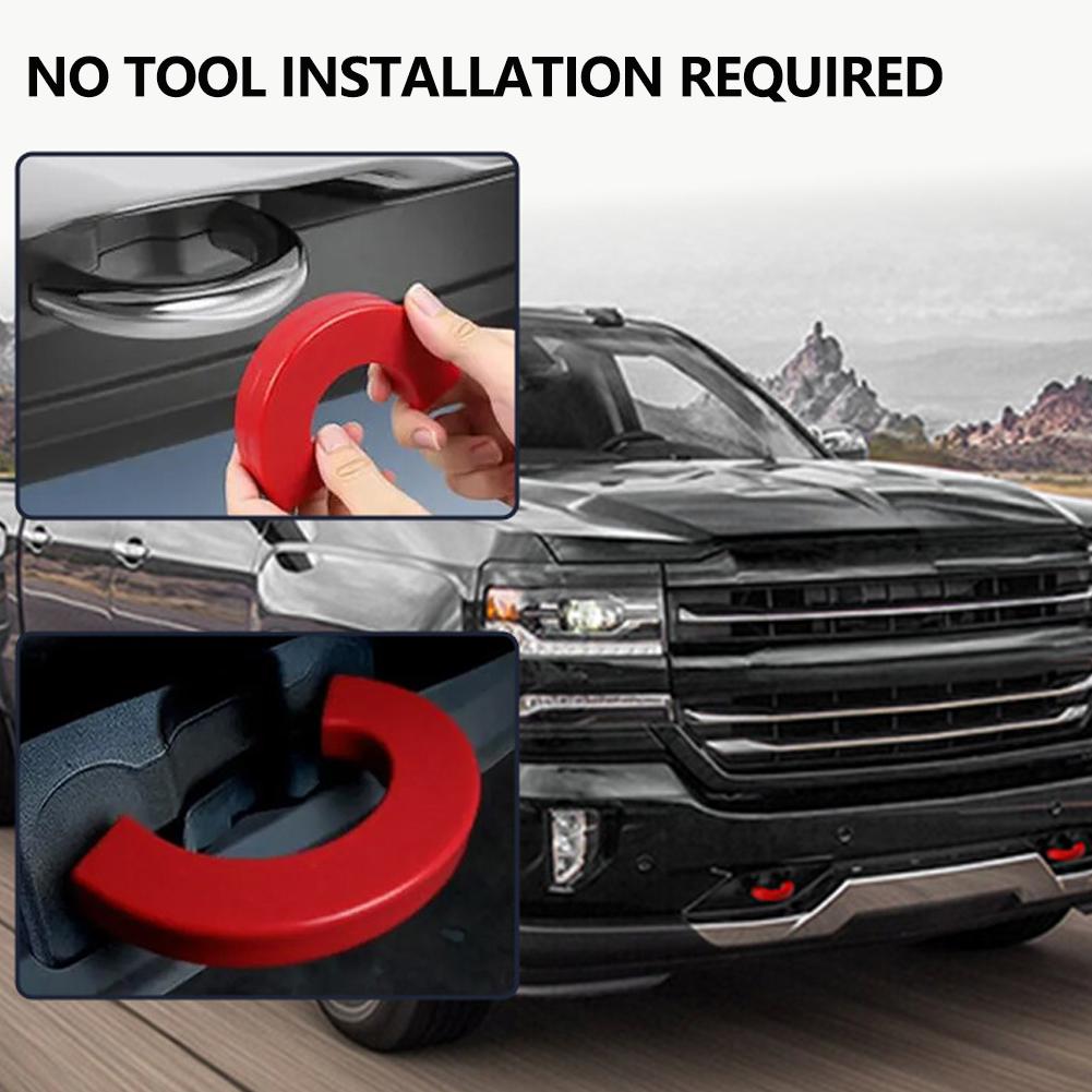 2pcs Car Front Hitch for Trailer Hook Trailer Hook Set Car Trailer Hook for Chevrolet for Silverado 1500 2007-2025 Parts