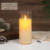 Rechargeable LED Acrylic Simulated Candle with Swinging Flame - Romantic Home Ambiance