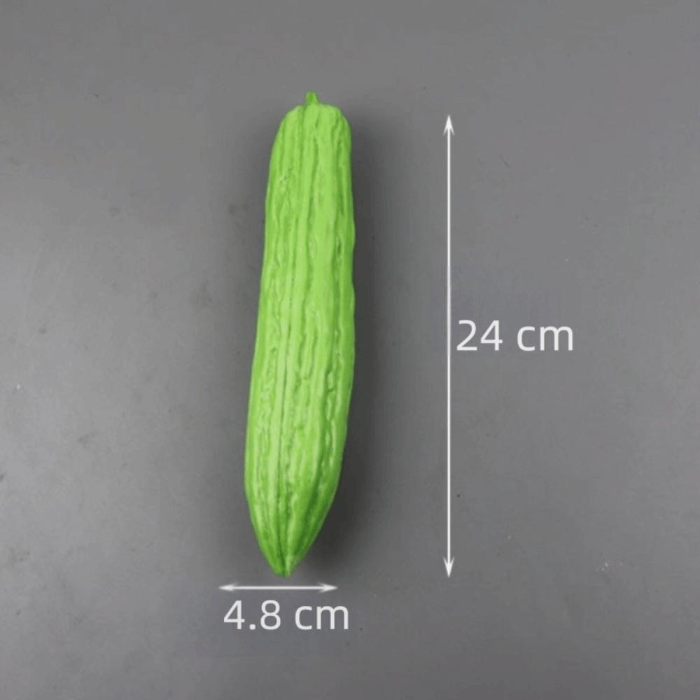PU Artificial Vegetables Aubergine Cucumber Simulation Vegetables Ornament Corn Banana Photography Props Display Ornament