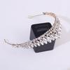Japanese & Korean Style Bridal Rhinestone Crown Headpiece for Weddings, Evening Dresses & Children's Birthdays