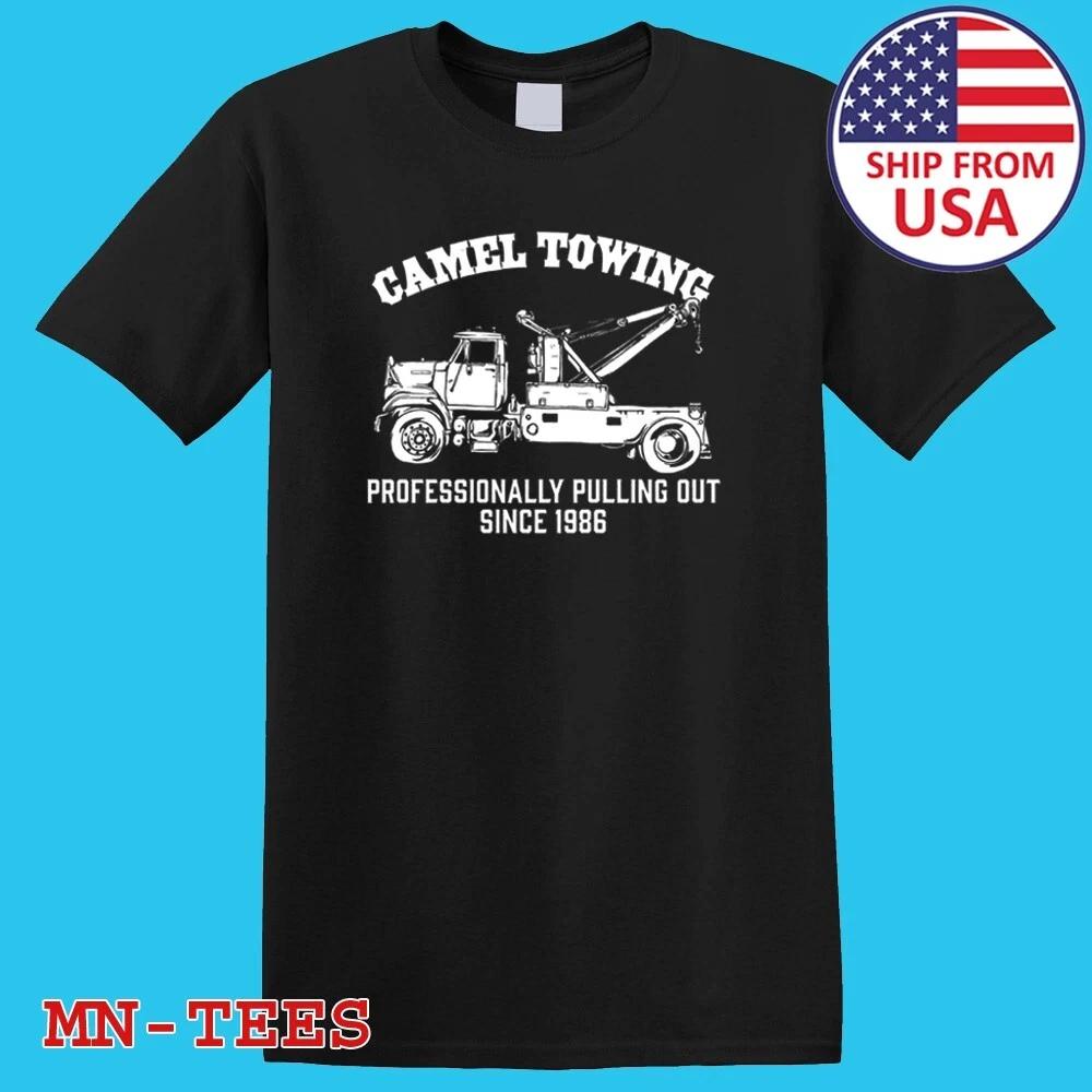 

Camel Tow Towing Truck Wild Transport TV Series Black Size S-5XL 4XL