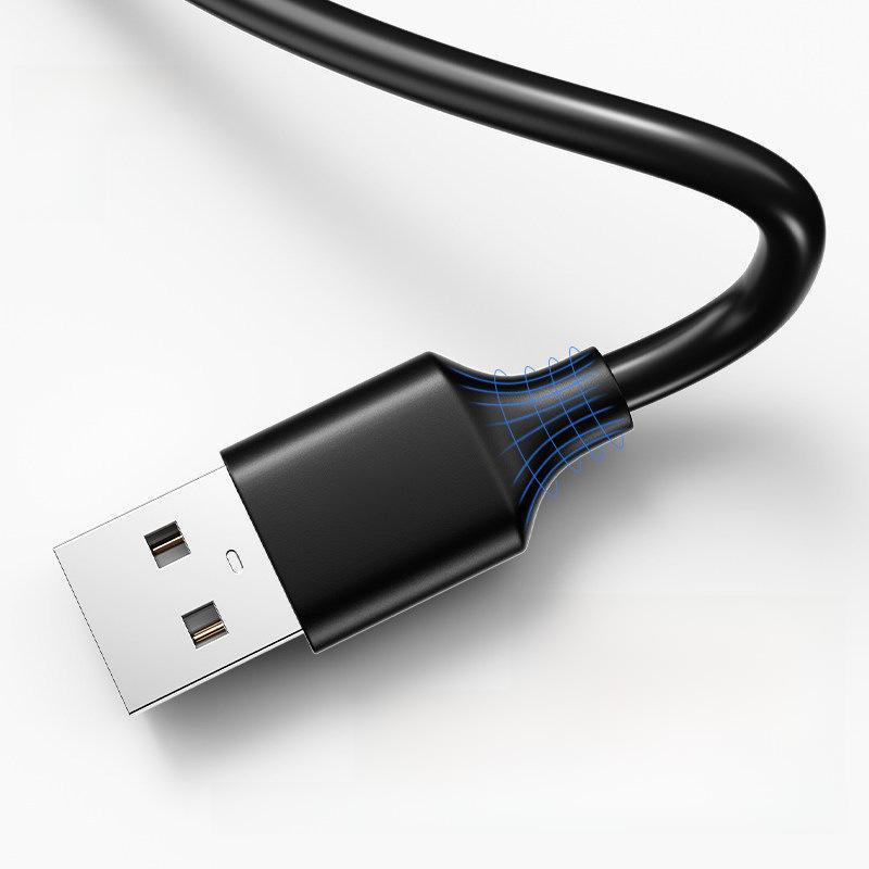 USB 3.0 Male-to-Female Extension Cable for Data Transfer, Printer, Computer, U Disk, and Mouse.