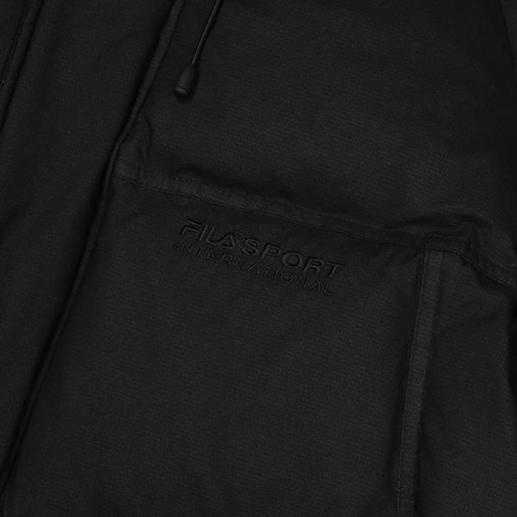 New FILA Jackets Unisex Black FS2DJF4132X-BLK
