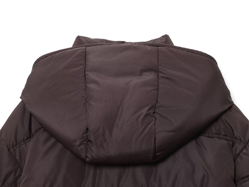 European & American Style Women's Hooded Short Cotton-Padded Jacket 