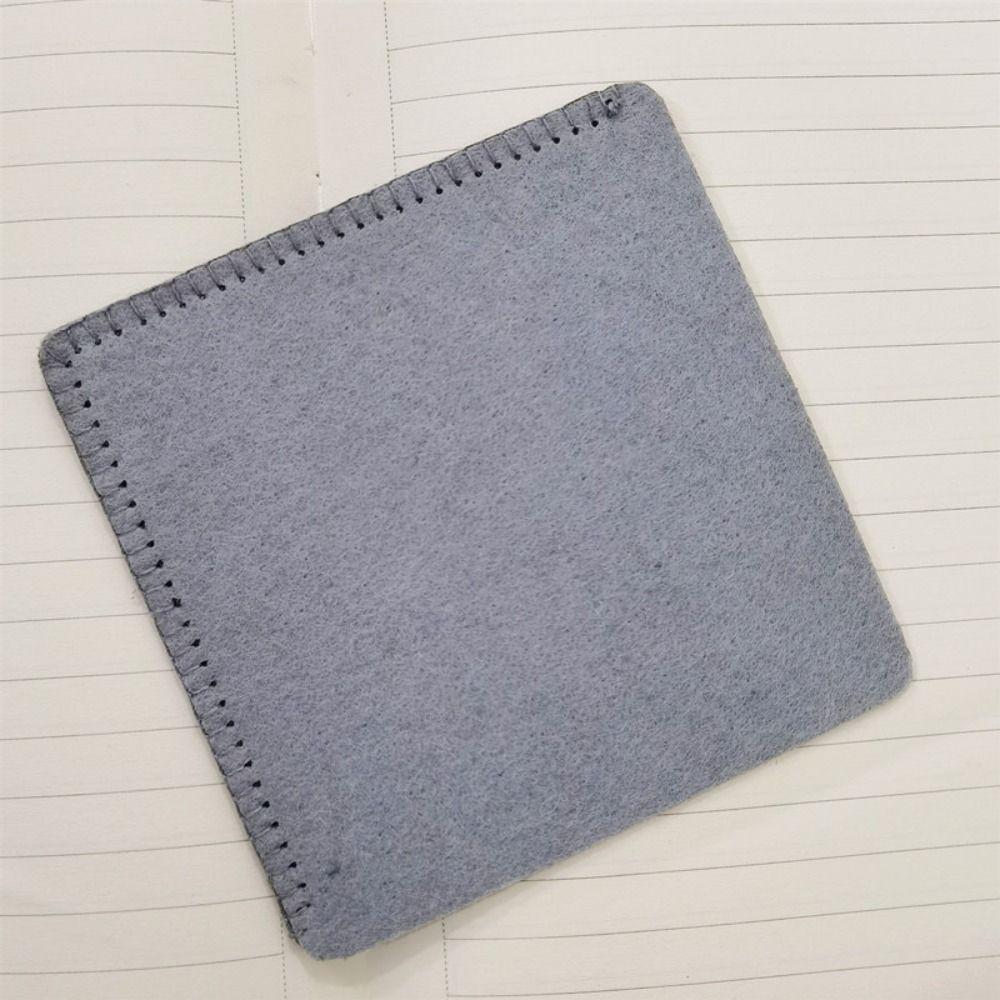 Flower Letter Embroidery Stitched Felt Corner Bookmark Felt Book Marker Clip Gift