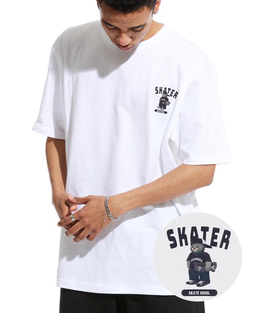 CREAM SODA LAB Small Logo Gray Short Sleeve T-Shirt Set