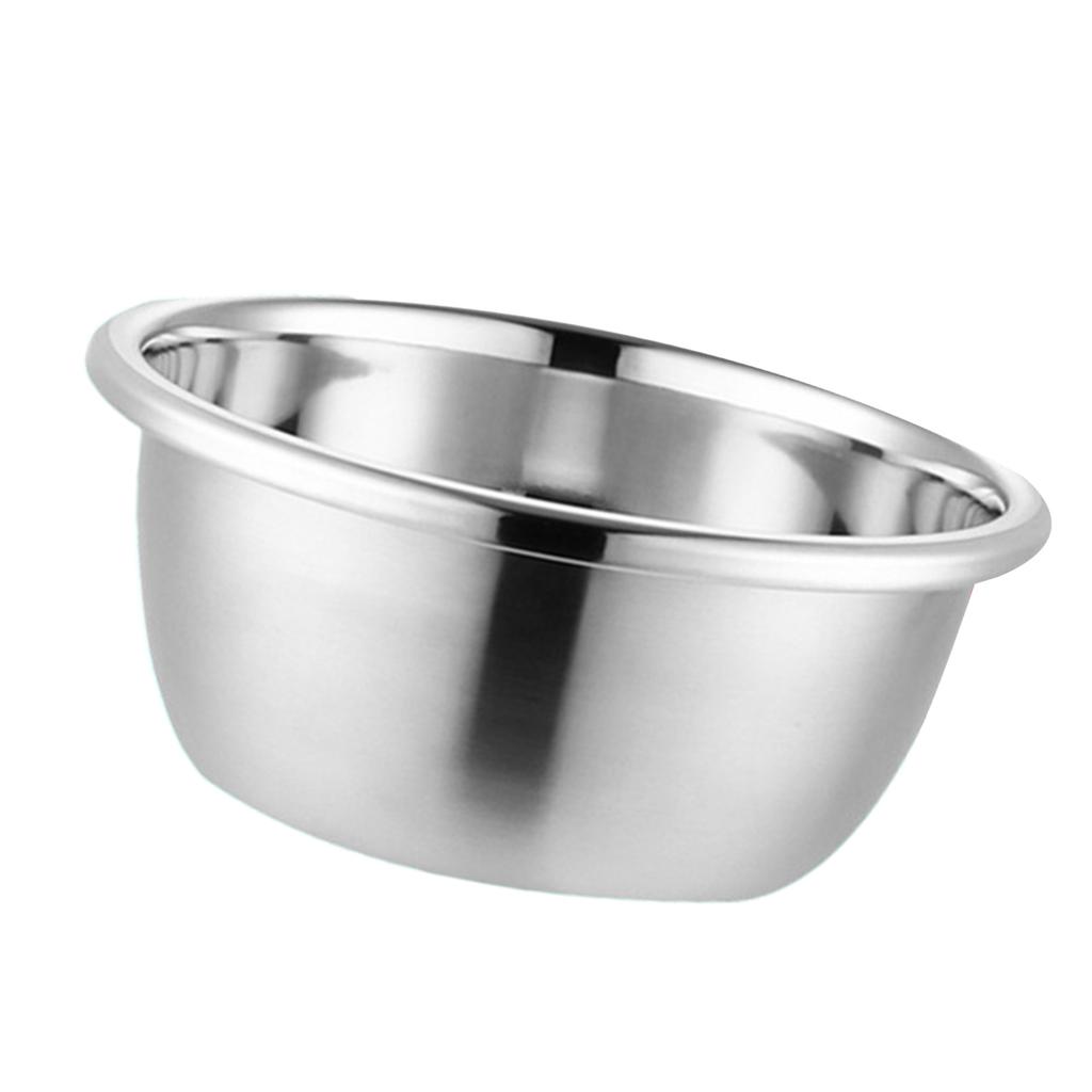 Practical Stainless Steel Basin with Drain Basket Efficient Kitchen Tool Set Suitable for Multifunctional Kitchen Use