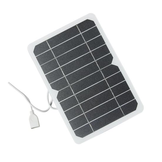 Panel słoneczny 5W 5V Wysoka moc wyjściowa Wysoka wydajność konwersji Przenośna konstrukcja Natleniacz Zestaw paneli słonecznych z krzemu monokrystalicznego