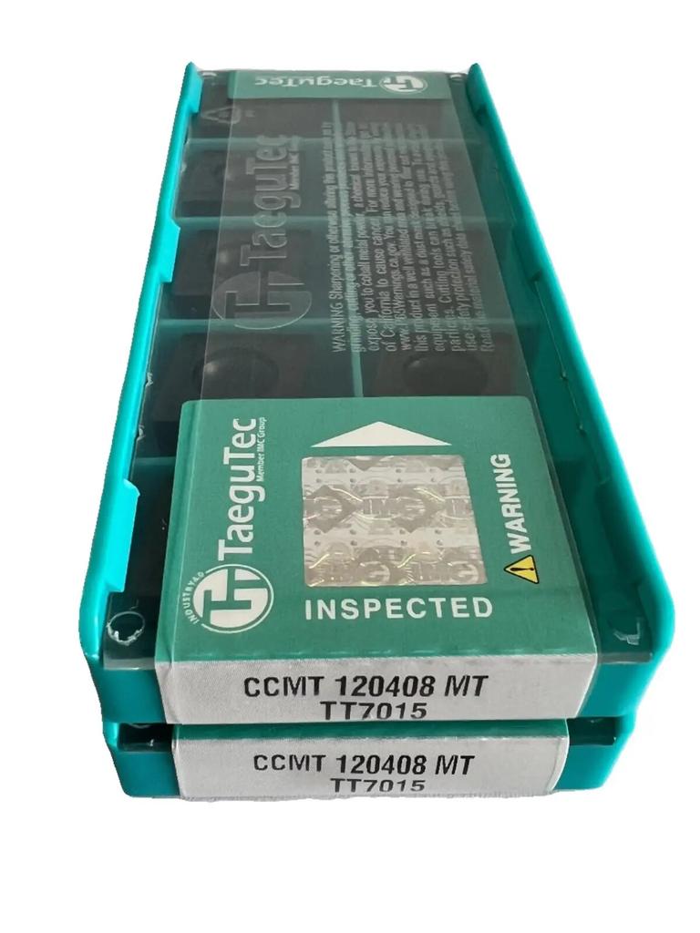 TaeguTec / CCMT120408MT TT7015 /Original genuine CNC alloy blade 10 PCS