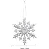 Elegant Tree Decorations Hanging Tree Ornaments Acrylic Christmas Decorations Elegant Snowflake Design For Christmas Tree