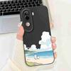 Flower Cover For Vivo V40e Case Soft Silicone Phone Back Cover Casing For Vivo V 40e V40e 4G V2403 Coque TPU Fundas
