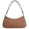 Tory Burch Logo Zipper Closure Underarm Tote Shoulder Bag Women Bags Brown 171577-909