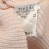 unused rienda Long sleeve long knit cardigan S pink Women Used