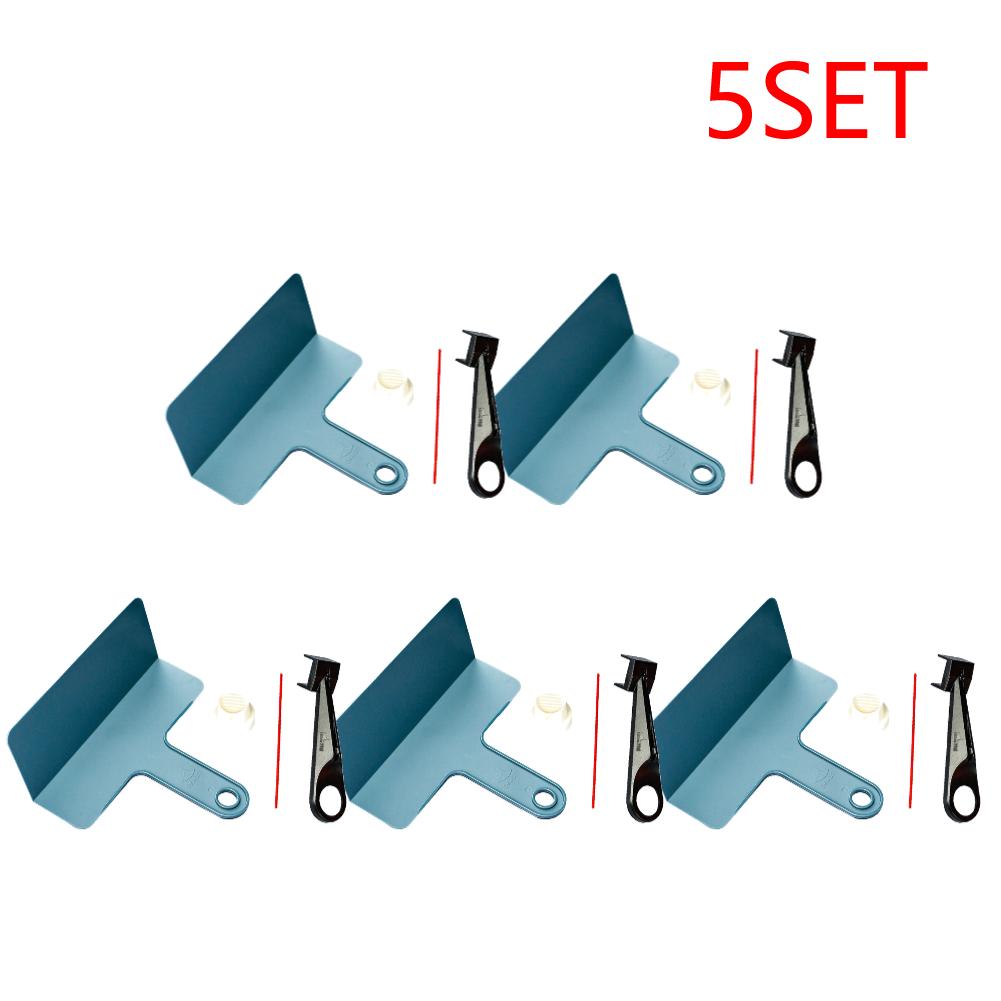 2-5Set Lubricant Straw Holder Positioner Applicator with Splash-Proof Tool Mess-Free Chain Wax Chain Cleaner Attachment