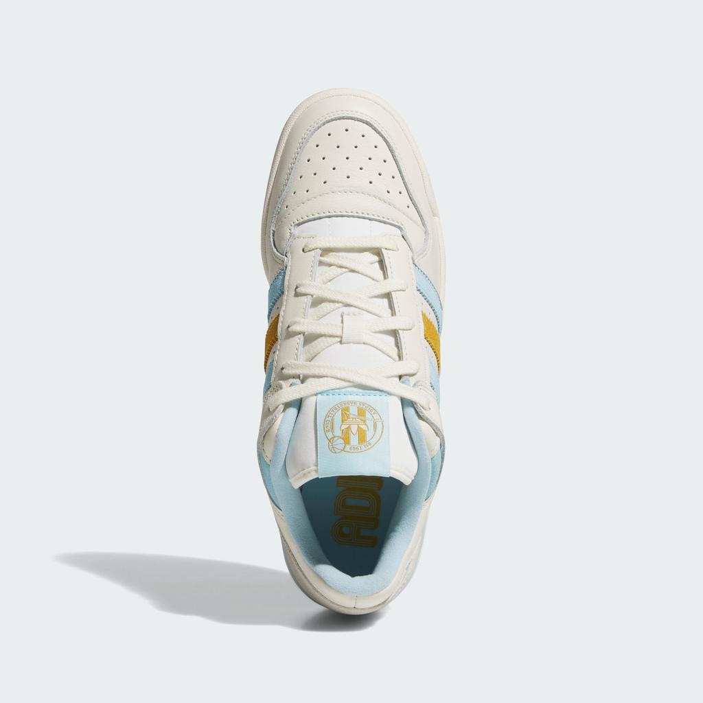 adidas Originals FORUM CL Low Top Skateboard Shoes Unisex White Blue