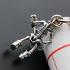 Fashion Personality Trend Hot Sale Guitar Skull Frame Pendant Men's Necklace
