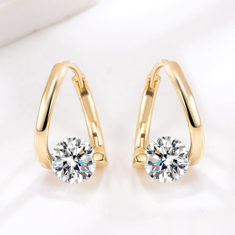 Irregular Temperament, High-end Sense of Explosion, Fashionable Light Luxury Earrings Women's Jewelry