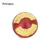 Golden Red Luxury Round Handle Fashion Stick for Party Decorative Walking Cane Elegant Crosier Knob Walking Stick 93cm