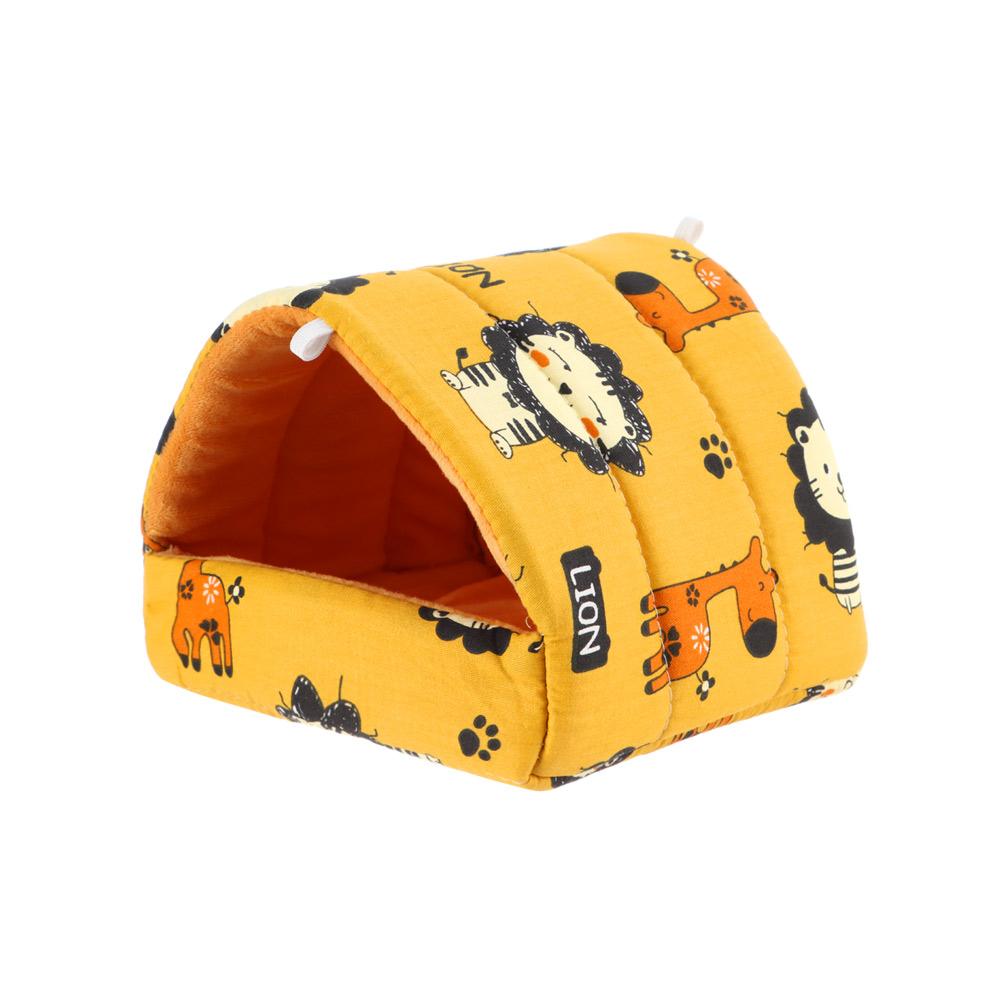 1 Pcs Hamster House Guinea Pig Nest Small Animal Sleeping Bed Winter Warm Cotton Mat Soft Accessories For Rodent/Guinea Pig/Rat