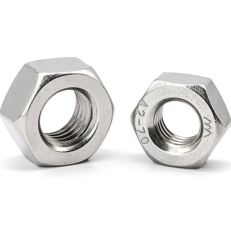 Mixed Hexagonal Nut Set - DIN934 304 Stainless Steel