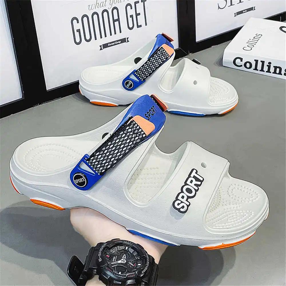 Fashion Open From The Back White Sneakers Beach Slippers Flip Flops Man Shoes Luxury Men's Sandals Sport Imported Products New In