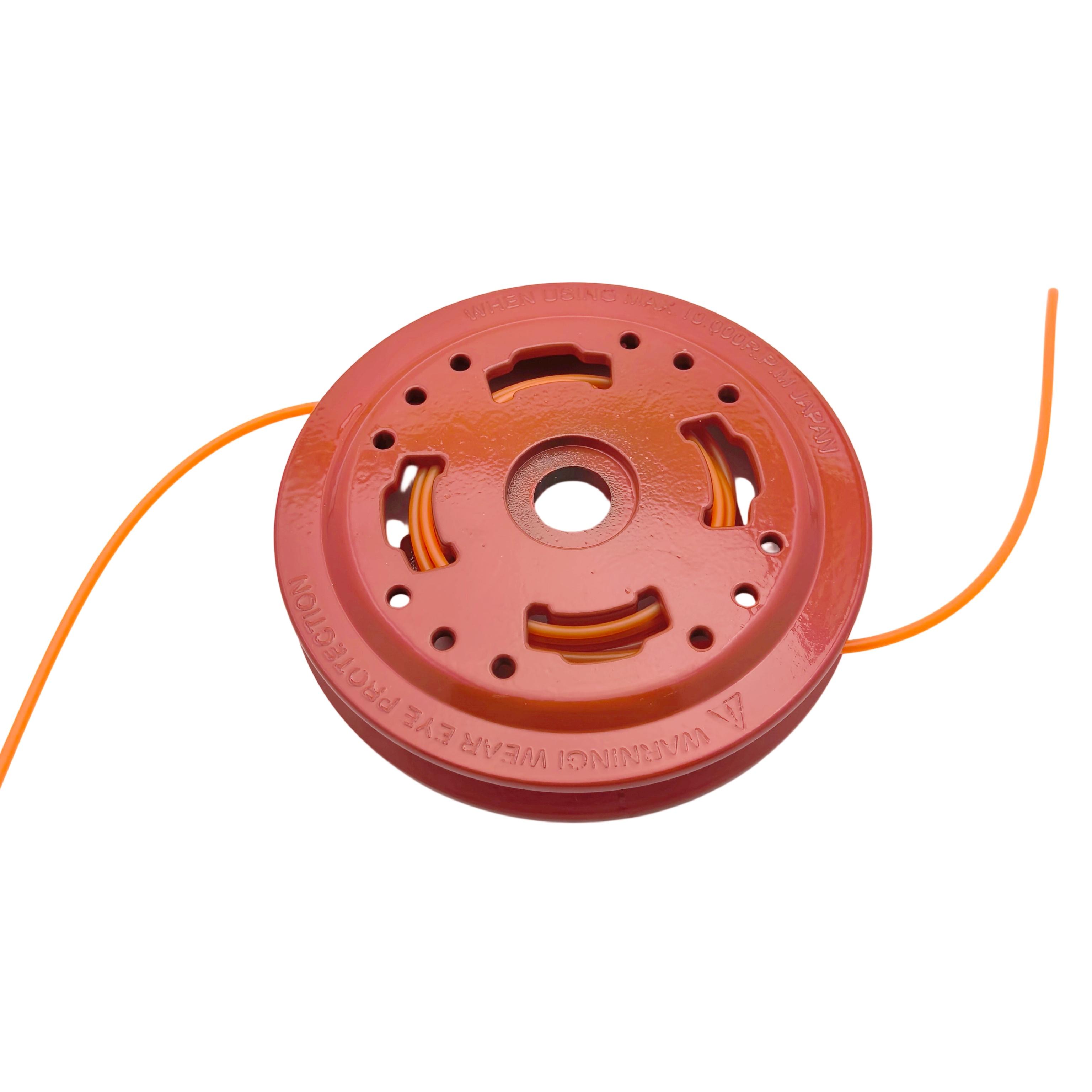 

Universal Trimmer Head Red Iron String Trimmer Heads for Long-Lasting Replacement for Efficient Lawn Garden Tool Accessories червоний