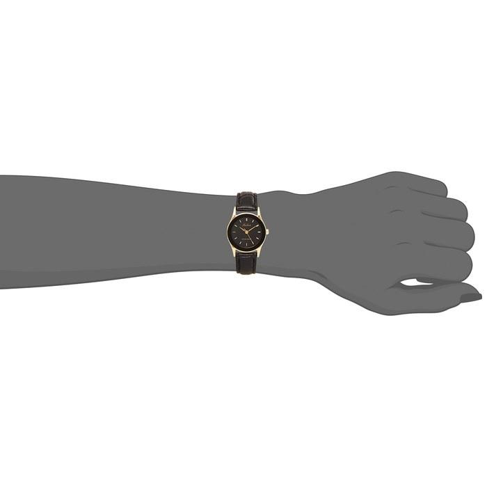 [Citizen Q&Q] Analog Watch Waterproof Leather Strap QA37-102 Women's Black