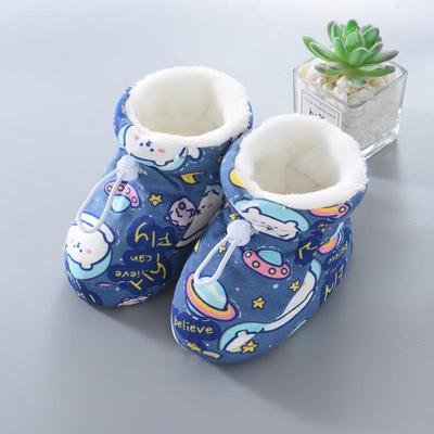 Warm Fleece Baby Shoes & Socks – Soft Sole, Cotton, for 0-12 Months & Pre-Walkers