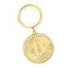 Bitcoins Keyring Stylish Metal Key Chain Decorative Collectors Item Ideal Gift For Cryptocurrency Supporters