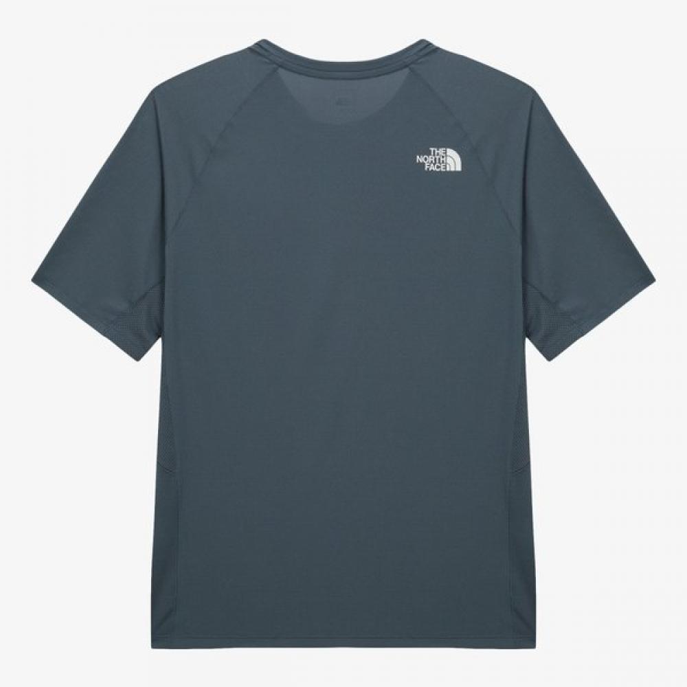 The North Face Men S Short Sleeve Tee nt7uS06b Smoke Blue