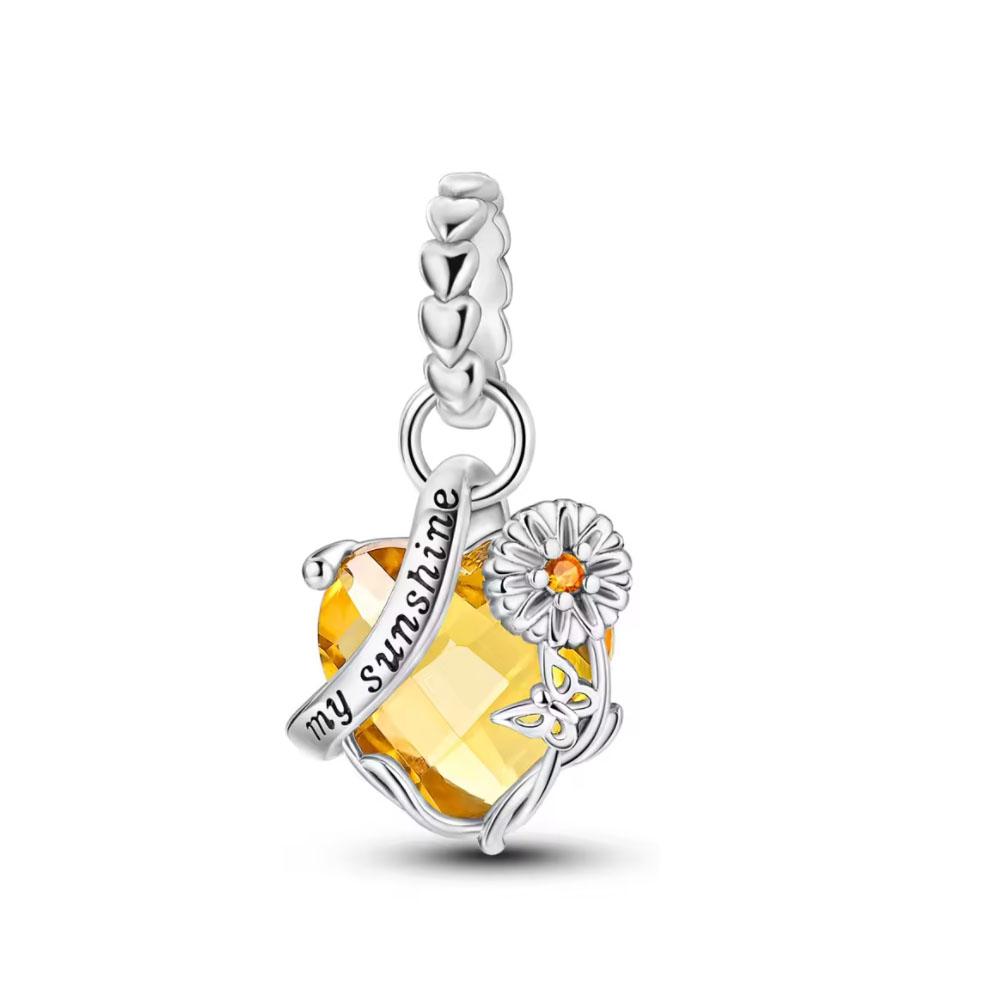 Jewerlry Accessories New Red Makeup Pendant Charm Diy Copper Firefly Eik Christmas Tree Bead Fit Diy Bracelet