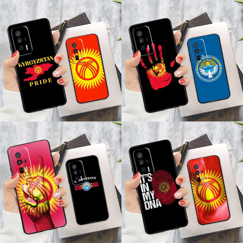 Kyrgyzstan Flag Case For Xiaomi 14T Pro 13T 12T 11T 13 14 Ultra POCO F6 Pro M6 M5s F3 F5 X3 X5 X6 Pro Cover