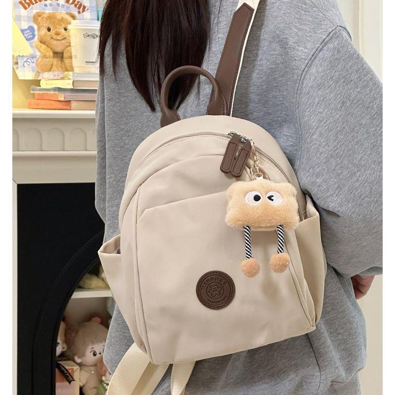 New Ins Backpack Mini Small Bag Women's Leisure Outdoor Travel Lightweight College Student Small Backpack