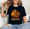 T-shirt Smiguel Sombrero Messicano Mashup Cultura Messicana Vintage