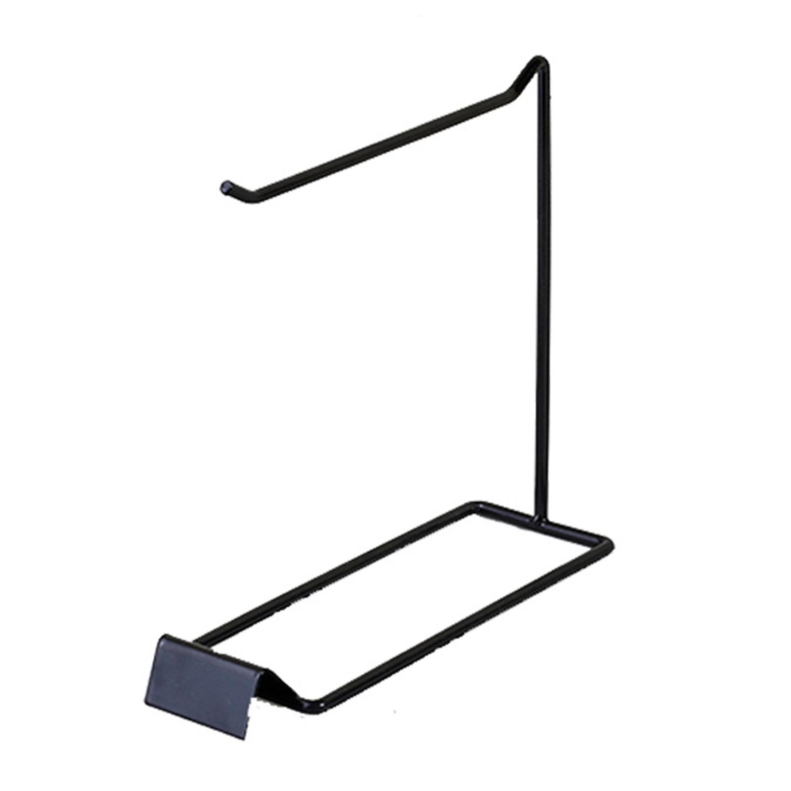 

Отдельно стоящий железный держатель для украшений для туалетного столика и розничных магазинов, органайзер для ожерелий и цепочек для рук, металлическая вешалка чёрный