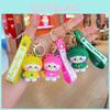 Adorable Silicone Cartoon Duck Keychain Exquisite Bag Charm Gift For All Occasions