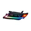 Camry Headlight Assembly with RGB Daytime Running Lights & Flowing Turn Signals (09-11 US Model)