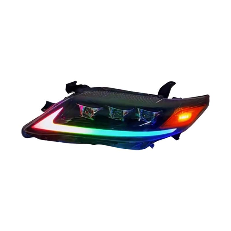 Camry Headlight Assembly with RGB Daytime Running Lights & Flowing Turn Signals (09-11 US Model)